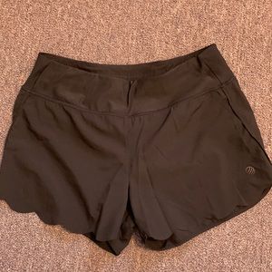 Black Active Shorts Size Small.